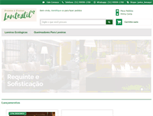 Tablet Screenshot of lantextil.com.br